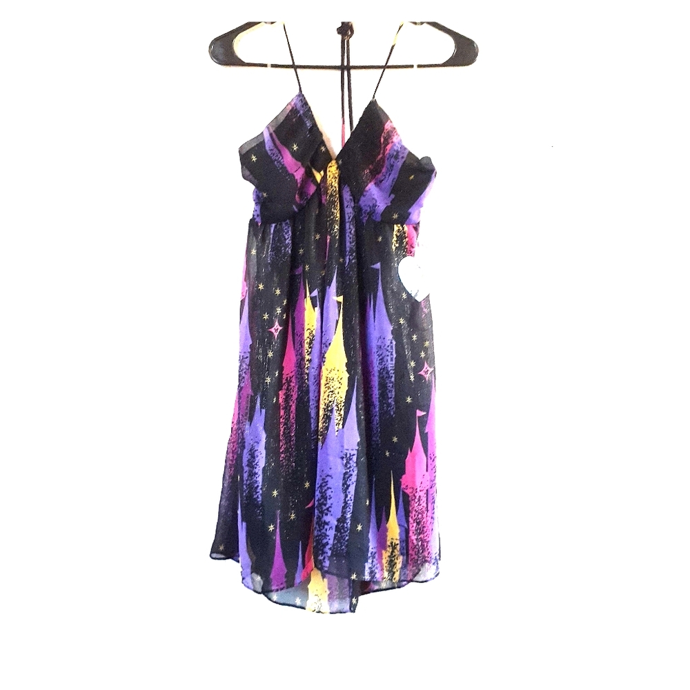 Heatherette Vintage Mini Dress